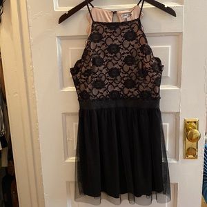 Black cocktail dress, NWT